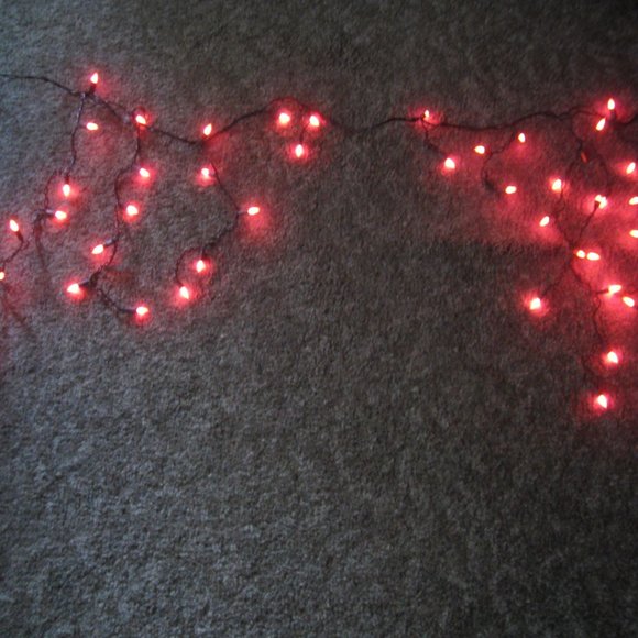 2 Halloween 12 Spider String Lights Blow Mold Decorations 11 ft & 2 Orange Minis - Picture 16 of 16